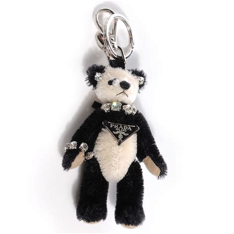 prada teddy bear|Prada teddy bear keychain.